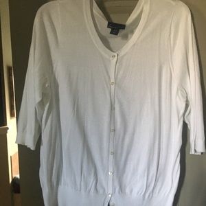 Lane Bryant White sweater